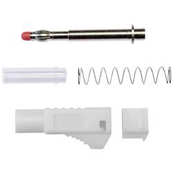 Mueller Electric BU-3261410-9 Bananenstecker Bananenstecker Weiß