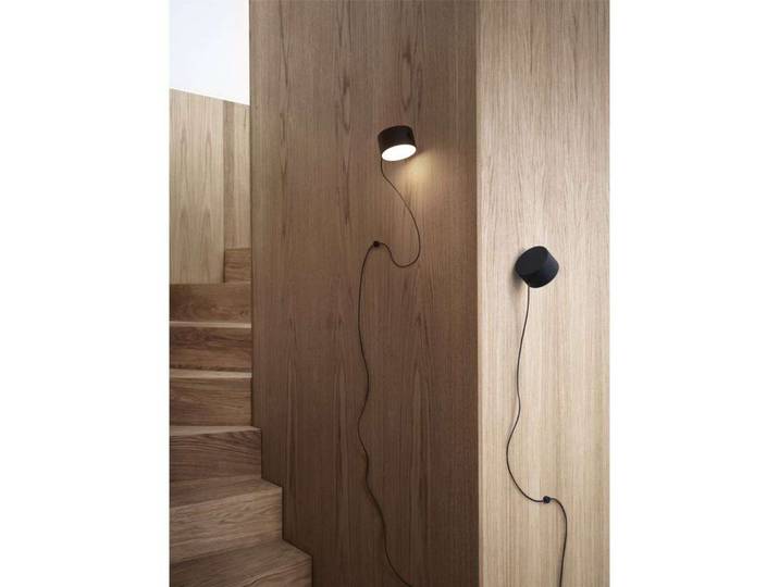 Post Wandleuchte Black - Muuto - Wohnzimmer - Metall