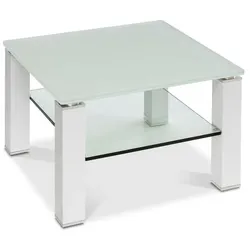 Arteca Couchtisch Modul A 70x70cm Glas Weiß