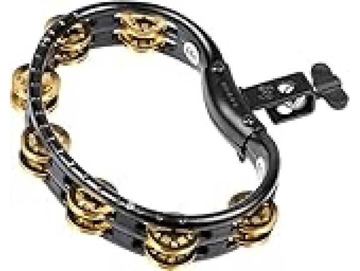 Meinl TMT2BBK Tambourin fixe Cymbales laiton Noir