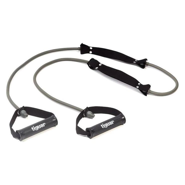 Tiguar Elastic band Double Tube (Color: Gray - heavy resistance) (2.15 m) (21294363)