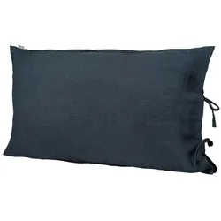 KISSENBEZUG reines Leinen tiefsee-blau 40/60 cm