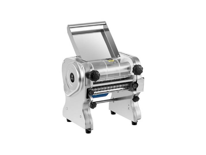 Royal Catering Nudelmaschine Pastamaker Edelstahl Pastamaschine Spaghetti 1 - 14 mm Tagliatelle, 550 W