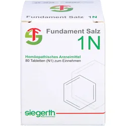 Fundament Salz I N 80 ST