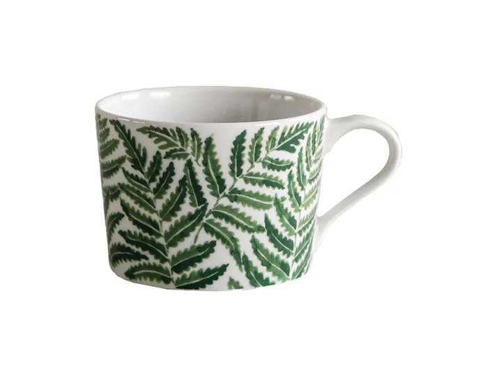 Götefors Porslin Tasse Fern 24 cl Vert