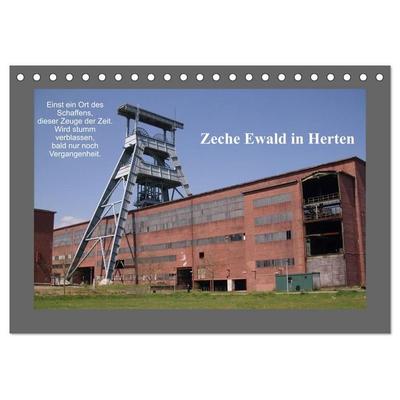 Zeche Ewald in Herten (Tischkalender 2027 DIN A5 quer), CALVENDO Monatskalender