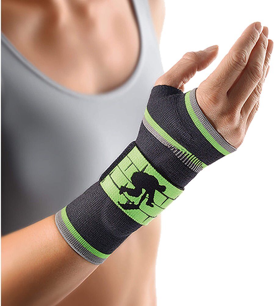 Bort Manubasic Sport Bandage rechts medium schw/grün 1stk