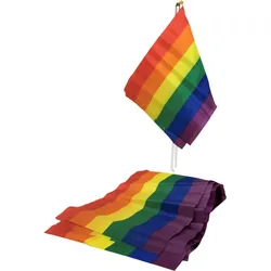 PRIDE - LGBT-FLAGGE, KLEINE FLAGGE, BANNER