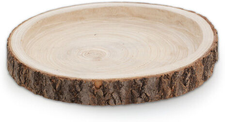Schale aus Baumscheibe, 25 cm Ø