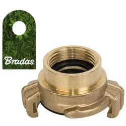 Klauenkupplung Schnellkupplung Gewindestück Messing GEKA Innengewinde 1/2" BRADAS BR-GK110