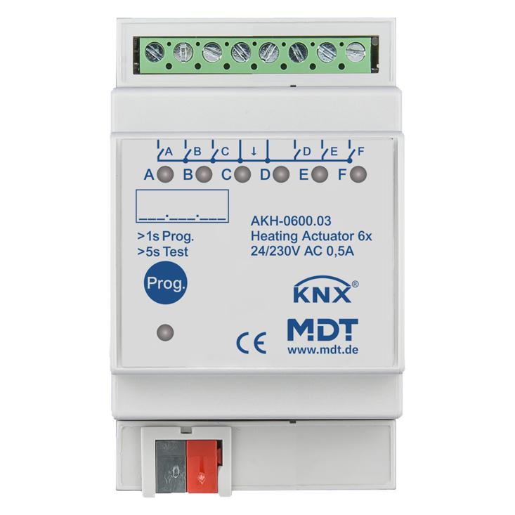 MDT Heizungsaktor (Heizungsaktor) (AKH-0600.03)