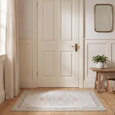 Laura Ashley Printed Washable Velvet Rugs