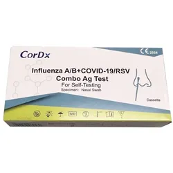 CorDx RSV+Influenza A/B+Covid-19 Combo Ag Test