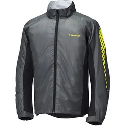 Held Wet Tour 2, Regenjacke - Grau/Schwarz/Neon-Gelb - XL