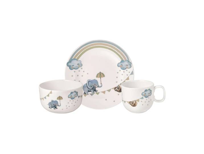 Villeroy & Boch Service pour enfants Walk like an Elephant 3 pièces