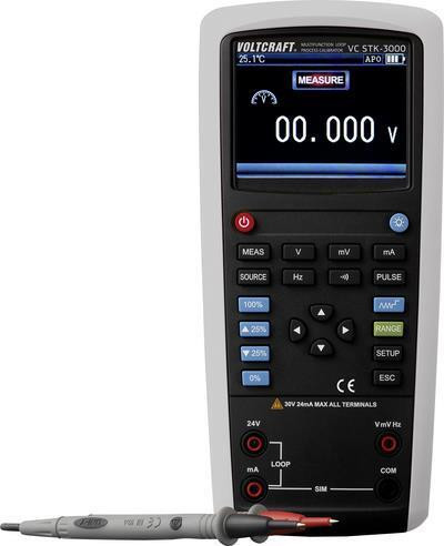 Voltcraft VC STK-3000 Stroomluskalibrator voor spanning, stroom en frequentie