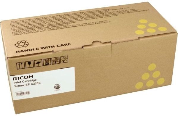 Ricoh 406147 Lasertoner, Gul, 2000s