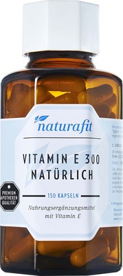 NaturaFit GmbH NATURAFIT Vitamin E 300 natürlich Kapseln 53.2 g 12516542