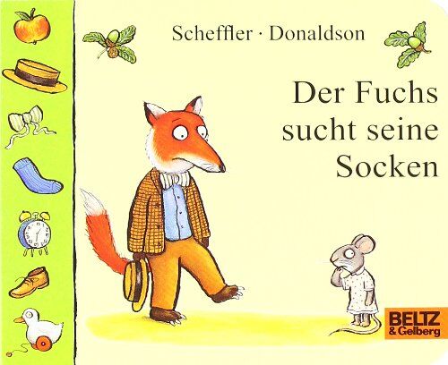 Axel Scheffler - Der Fuchs sucht seine Socken: Papp- und Klapp-Bilderbuch - Preis vom 12.10.2026 11:37:12 h