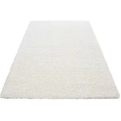 Hochflorteppich Life Cream Creme ca. 100x200cm