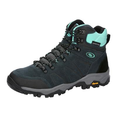 Stiefel BRÜTTING "Outdoorstiefel Mount Princeton", Damen, Gr. 36, blau, Synthetik, Schuhe Stiefel