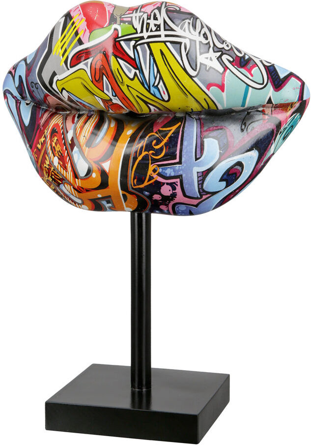 Metro Bev Polyresin Figurine / Sculpture Decorative Object Multi Color 26cm H X 19.5cm W X 9cm D