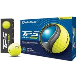 Taylor Made TP5 Golfball 3er gelb