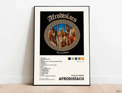 Inspire Picks Latin Rapper Wall Art Quevedo & Urban Music Album Canvas Poster Decor hl005 12 20x30cm No Frame