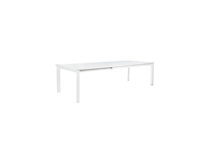 Riesiger, ausziehbarer Premium Gartentisch „Konnor“ 200-300 x 110 cm - Weiss Bizzotto