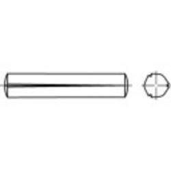 TOOLCRAFT 1066704 Kegelkerbstift (Ø x L) 4 mm x 25 mm Edelstahl A1 100 St.