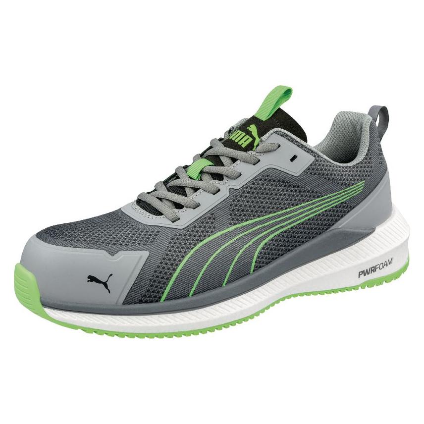 Puma S1PS Slide Grey/Green Low (S1P, 45) (645010-809)