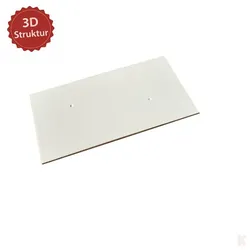 Klemos Fliese 8x16 – individuell bedruckte Klemmbaustein-Fliese mit 3D Struktur