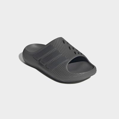 Badesandale ADIDAS SPORTSWEAR "PURECHILL SLIDES", Herren, Gr. 42, grau (grau four, grau six, grau four), Synthetik, Schuhe, Badelatschen