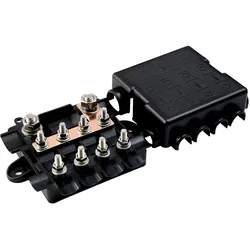 Sicherungshalter 1 x Mega + 4 x Midi Sicherung inkl. Busbar