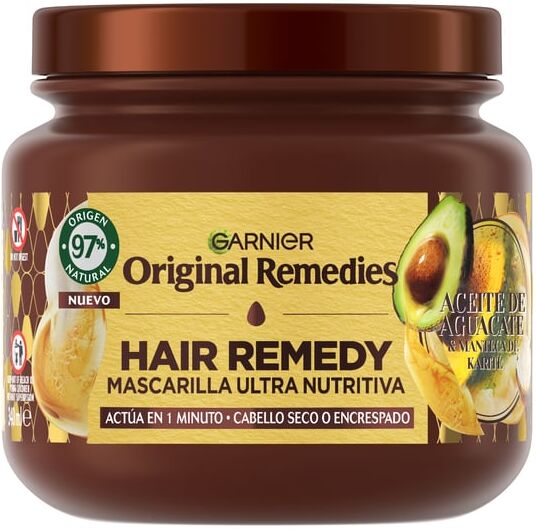 Garnier Original Remedies Aguacate e Karité Hair Remedy Mascarilla 300 ml