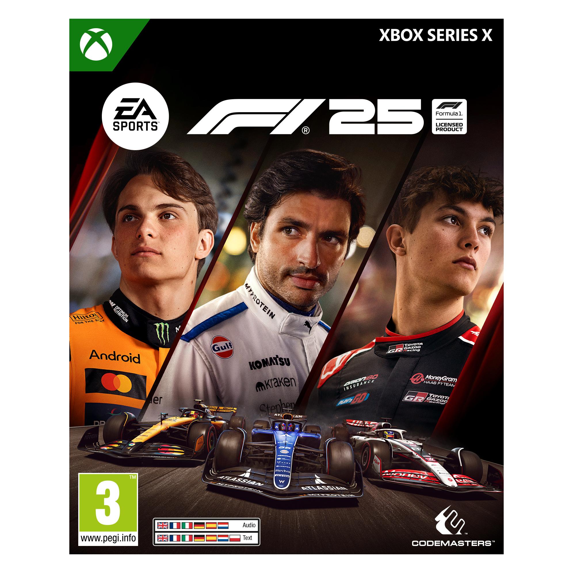 Microsoft MS ESD F1 25: Standard Edition XXL MS, MS (Xbox Series X) (EP2-19794)