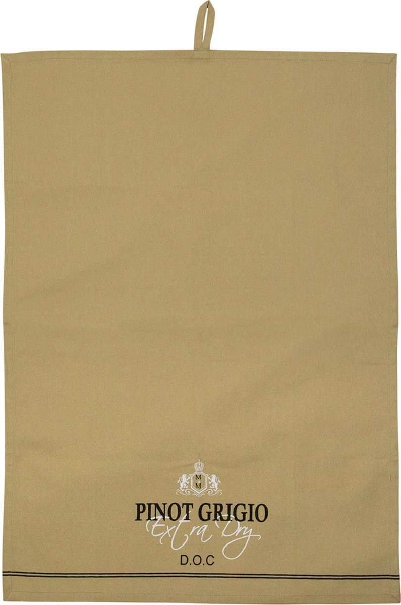 Mars & More Theedoek Pinot Grigio 50x70 cm