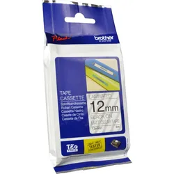 Brother P-Touch Band TZe-M31 schwarz auf transparent matt 12mm x 8m laminiert