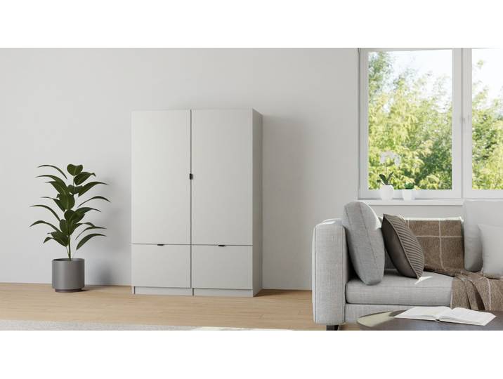 Armoire Pickawood sur mesure Mélaminé premium Gris
