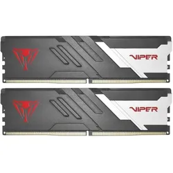 Patriot Viper Venom DDR5 (2 x 16GB, 6000 MHz, DDR5-RAM, DIMM), RAM, Silber, Schwarz