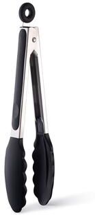 Cat Cora Silicone Tipped Locking Tongs, Set of 2, 9-Inch