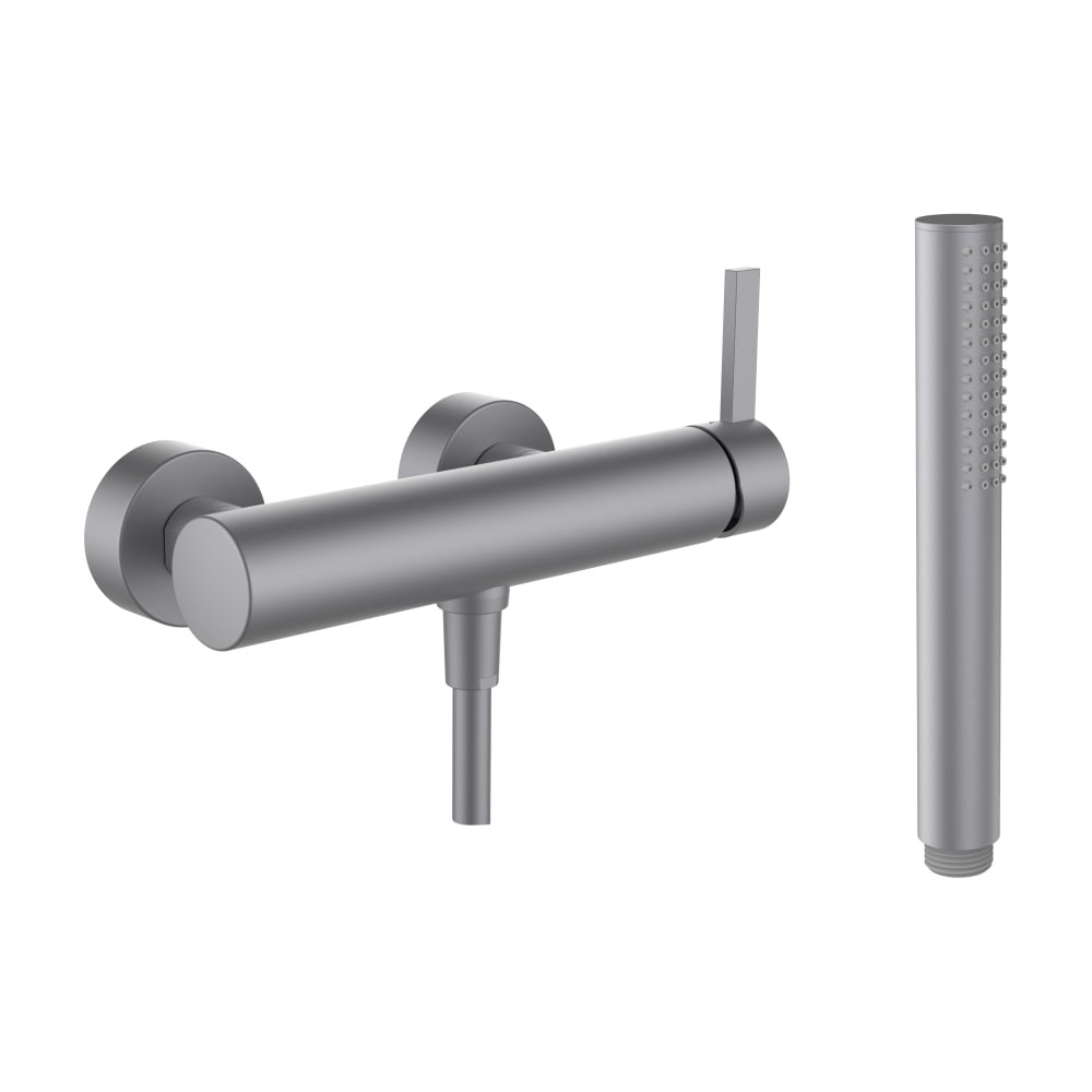 LAUFEN KARTELL LAUFEN, Duschenmischer, Anschlussdistanz 134-166 mm Edelstahl geb. H3313370901411
