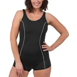 Trofe Swimsuit Sailor Look Schwarz Polyester 48 Damen