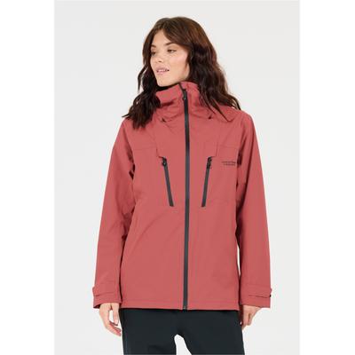 Outdoorjacke WEATHER REPORT "Harbor", Damen, Gr. 42, dunkelrot, 100% Polyester, unifarben, normal, ohne Ausschnitt, Jacken Outdoorjacke, mit 20.000 mm Wassersäule und Top-Atmungsaktivität