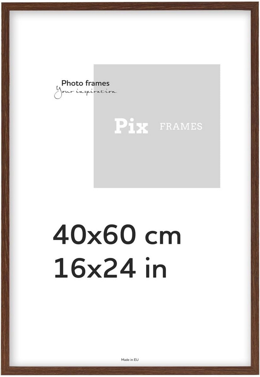 Houten Fotolijst 40x60 cm - Modern Portretframe en Decoratief Ophangframe