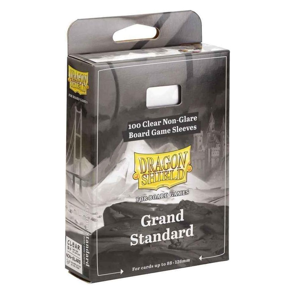 Arcane Tinman Dragon Shield: Board Game Sleeves Clear/NonGlare - Grand Standard (100) (413973)