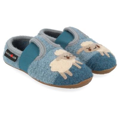 Haflinger - Kid's Everest Schnucki - Hüttenschuhe 24 | EU 24 grau