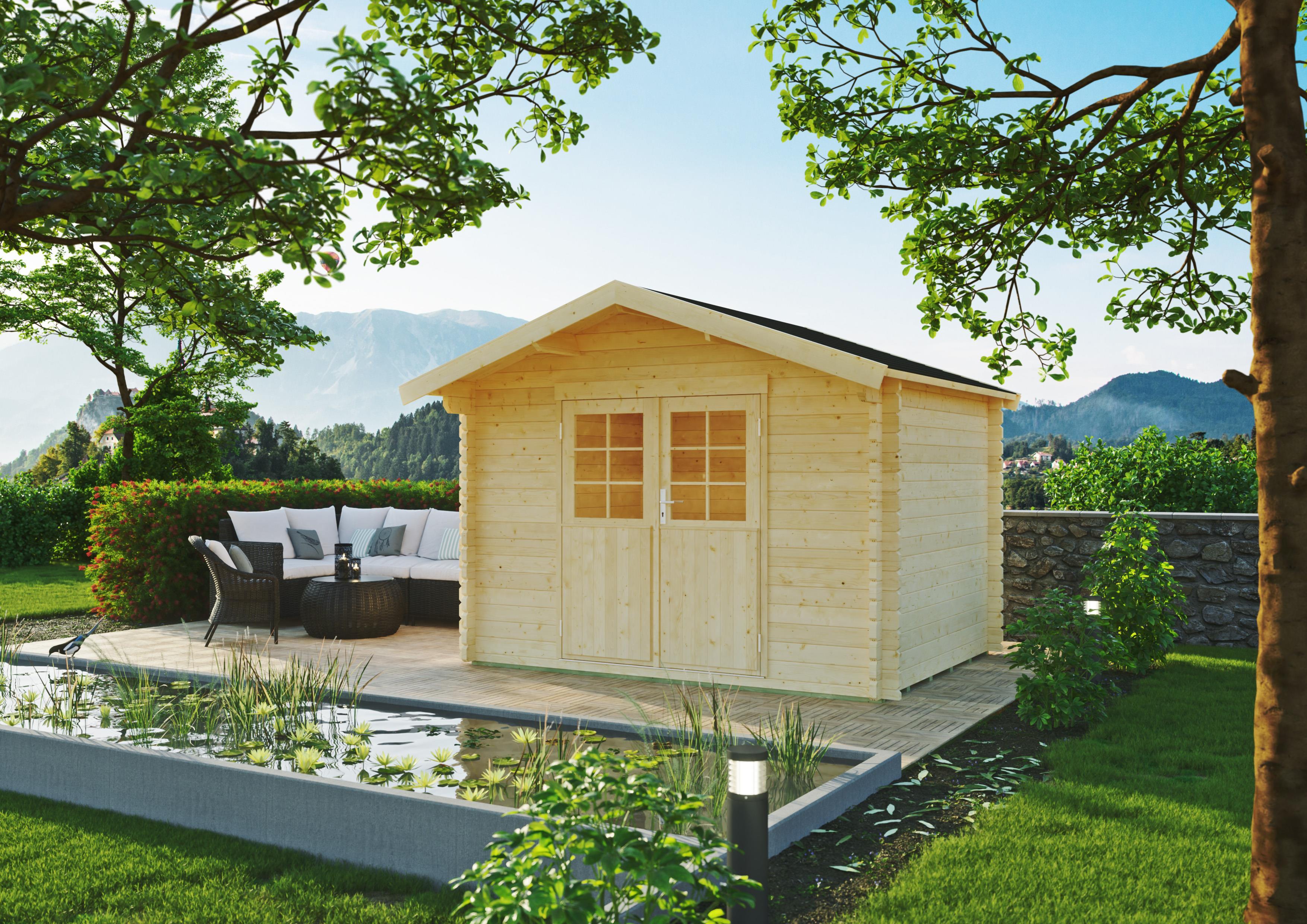 Gartenhaus Vernon II 3,00x2,30 m