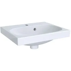 Geberit Acanto Handwaschbecken 500636012 45x38cm, mit Hahnloch, mit Überlauf, weiß