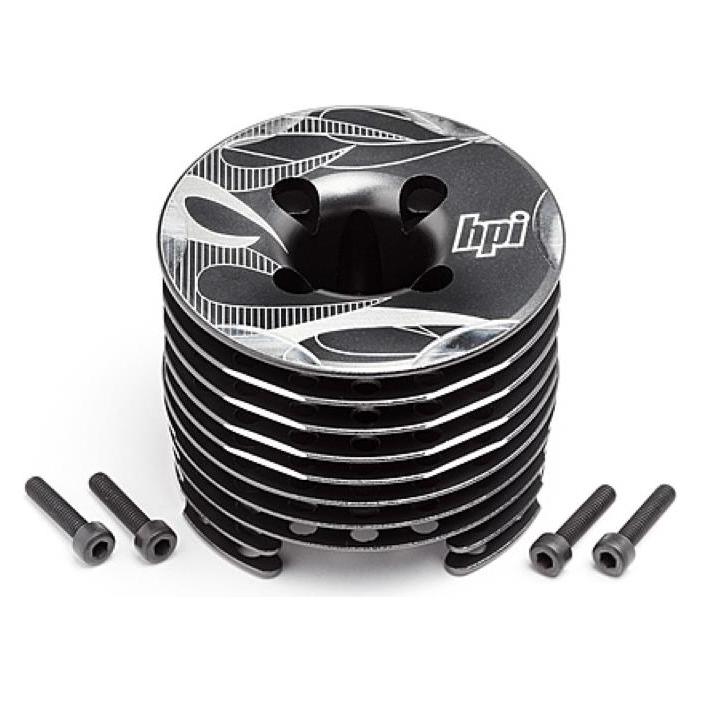 HPI F3.5 Pro Aluminium Heatsink Head Gunmetal (F3.5 Pro) (101589)
